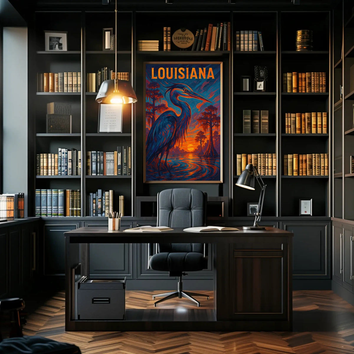 Louisiana Wildlife Poster