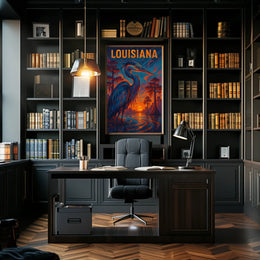 Louisiana Wildlife Poster
