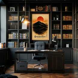 Great Sand Dunes Tranquil National Park Artistic Poster
