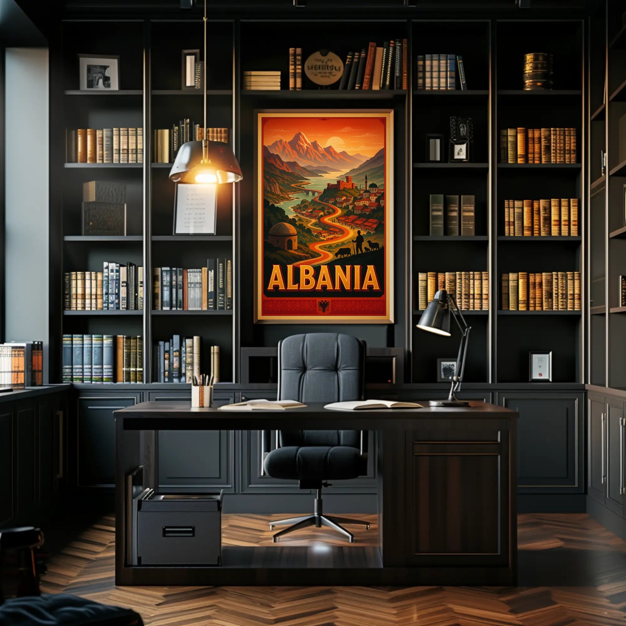 Scenic Albania Wall Art Print for Decor Lovers