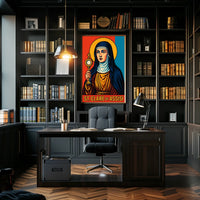 St. Clare of Assisi Poster