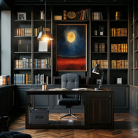Celestial Nightscape Poster