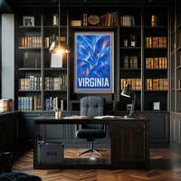Virginia Abstract Art Abstract Poster