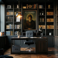 St. Charbel A Beacon of Faith and Solitude Poster