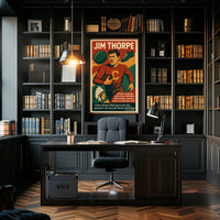 Celebrating Jim Thorpe A Multifaceted Sports Legend Poster