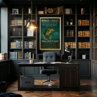 Power and Fight The Smallmouth Bass Way Poster