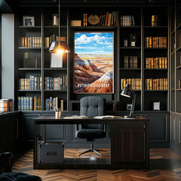 Petrified Forest National Park Vintage Travel Poster