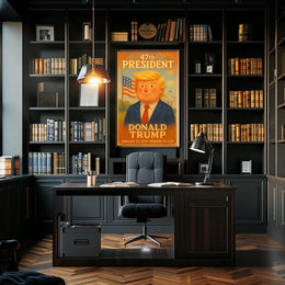Donald Trump Vision Hope Unity Patriotic Photography Poster