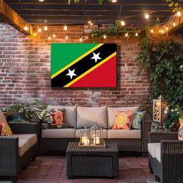 Saint Kitts and Nevis Flag Poster
