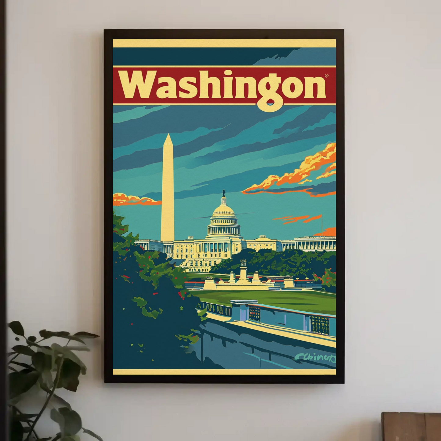 Washington Capitol and Monument