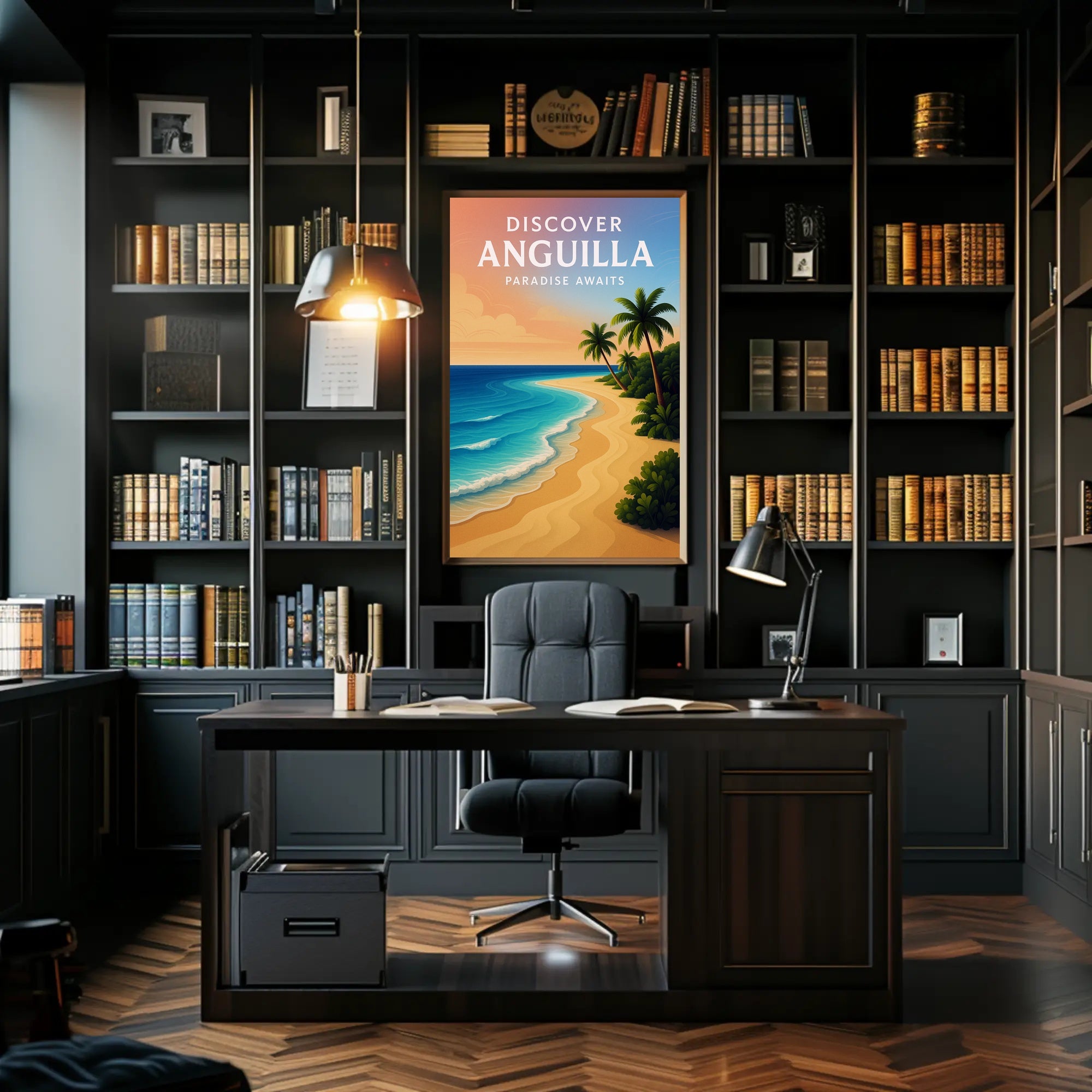 Discover Anguilla Paradise Awaits Poster PosterGoat