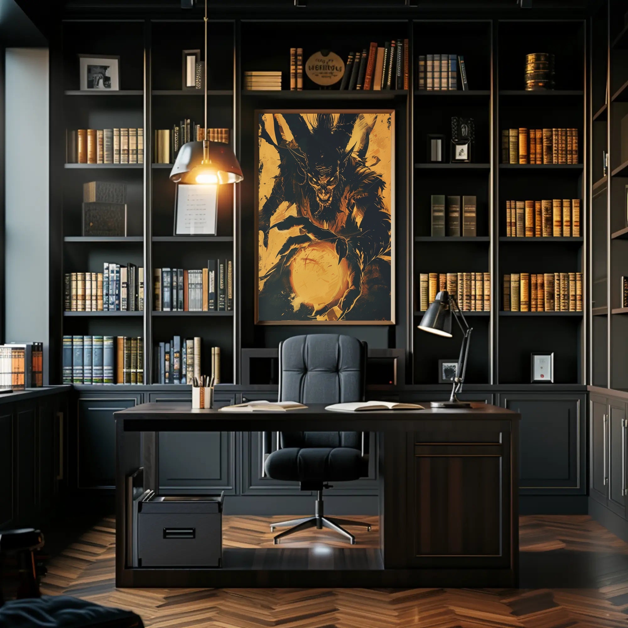 The Enigmatic Demon Poster PosterGoat