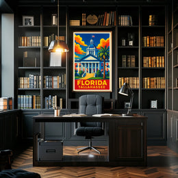 Florida State Capitol Tallahassee Poster
