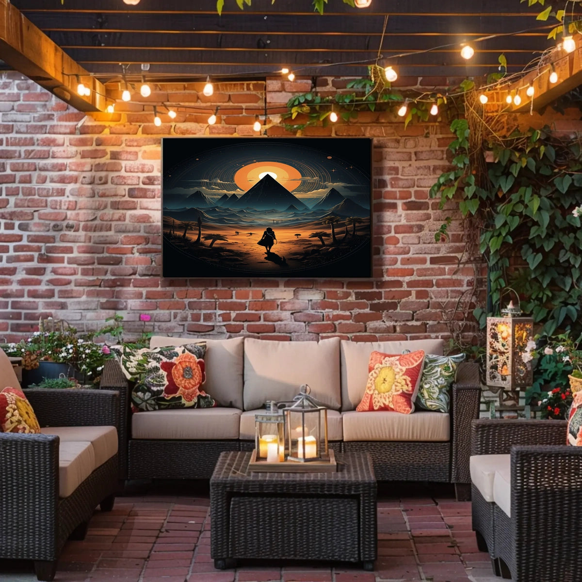 Journey Through The Cosmic Desert Poster