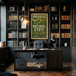 Arkansas The Natural State Poster