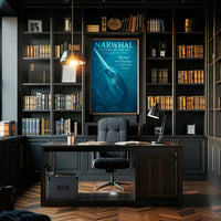 Narwhal Unicorn Of The Sea Poster