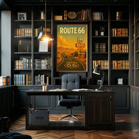 Route 66 Adventure Poster