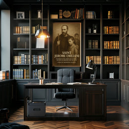 Saint Jerome Emiliani Patron Of Poster