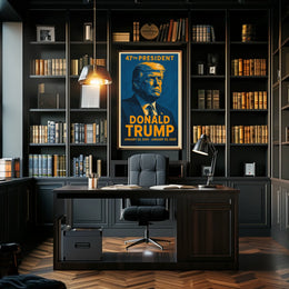 Donald Trump 47th President Poster