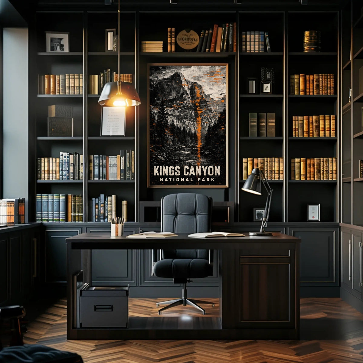 Kings Canyon Scenic National Park Wanderlust Poster