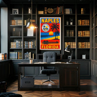 Welcome to Naples, Florida Poster PosterGoat