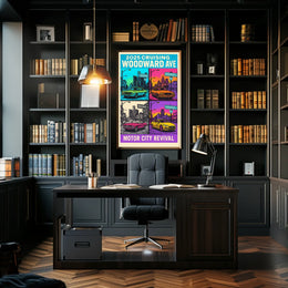 2025 Cruising Woodward Ave Poster