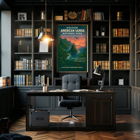 Discover American Samoa National Park Adventure Poster
