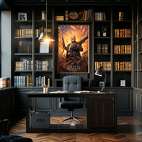Dynamic Tribute to Herbert Hoover Poster