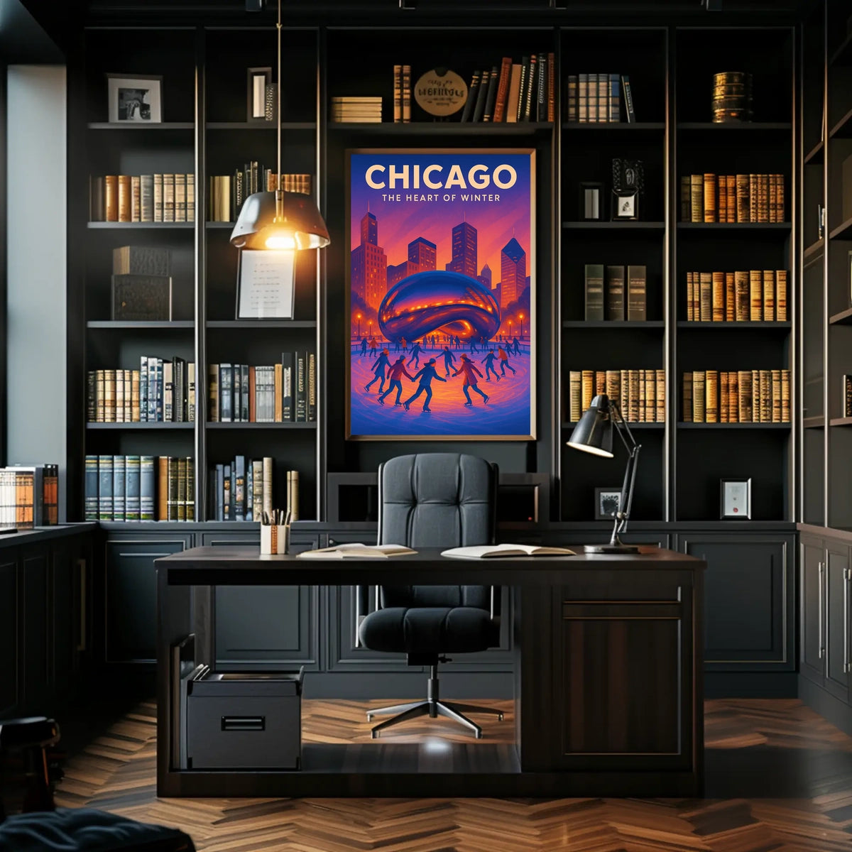 Chicago The Heart Of Winter Poster