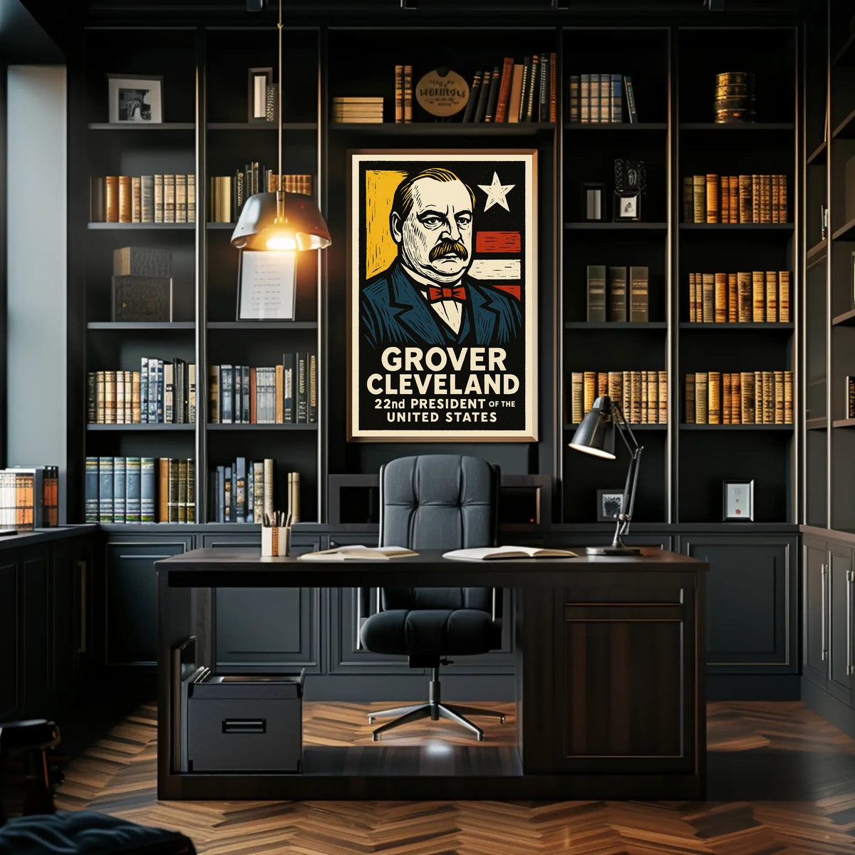 Grover Cleveland 22nd President Poster