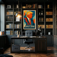 Donald Trump Patriotic Art Poster