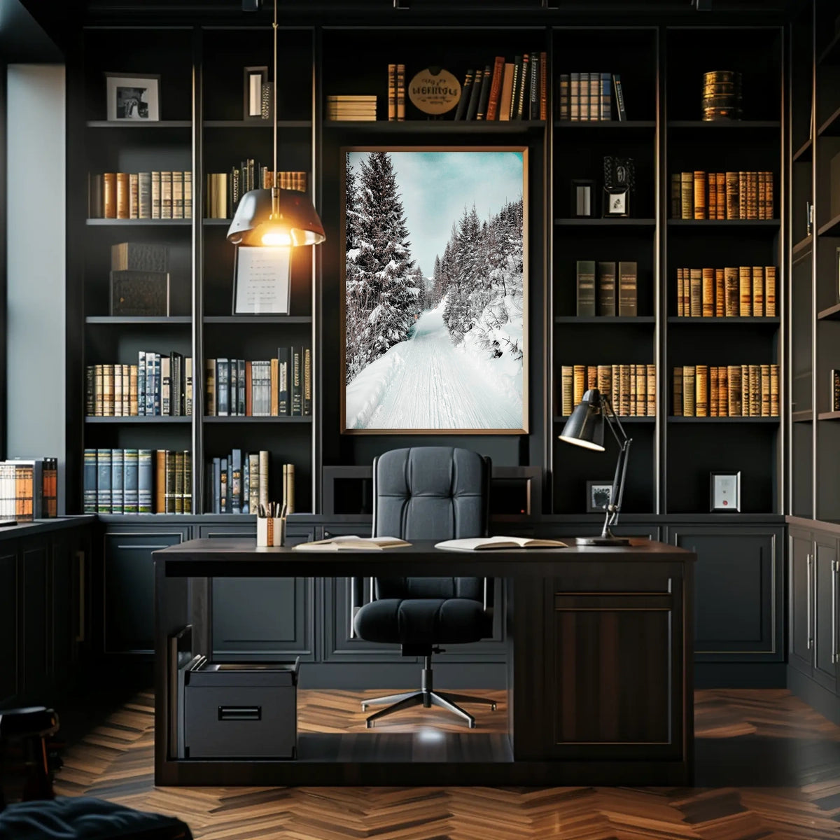 Winter Wonderland Pathway Poster