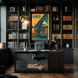 Porto Architectural Marvel Poster