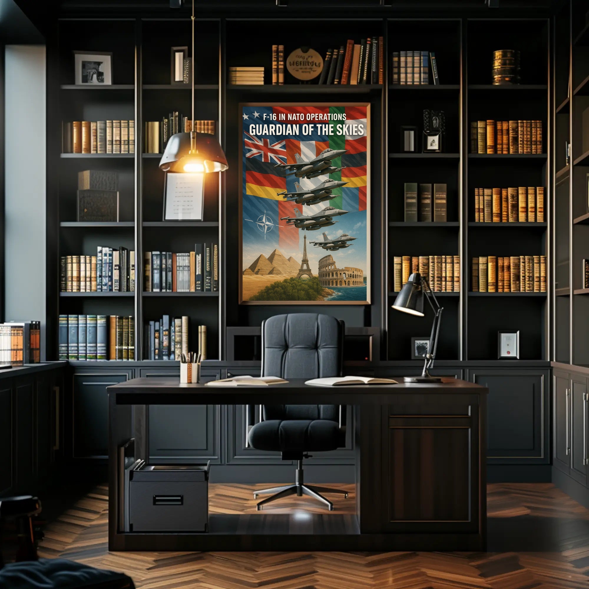 Guardian of the Skies Art Print Poster Decor PosterGoat