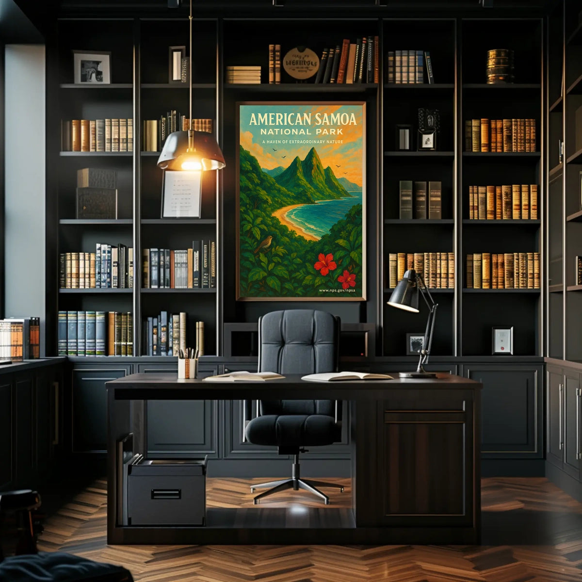 American Samoa National Park Poster