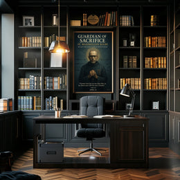 Guardian Of Sacrifice St. Maximilian Poster