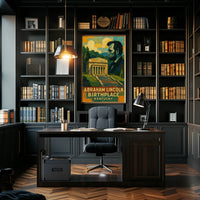 Abraham Lincoln Birthplace Poster