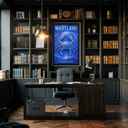 Maryland Blue Crab Poster