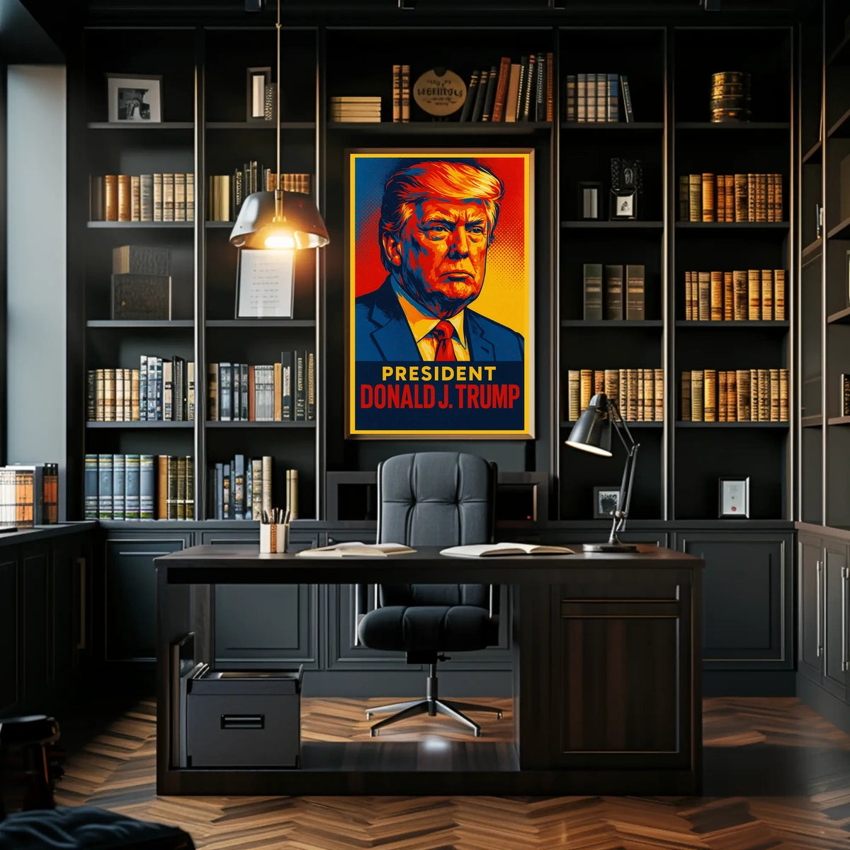 Donald J. Trump President Poster
