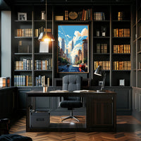 Urban Skyline Serenity Poster