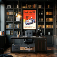 Porsche Racing Achievements 1956 Poster
