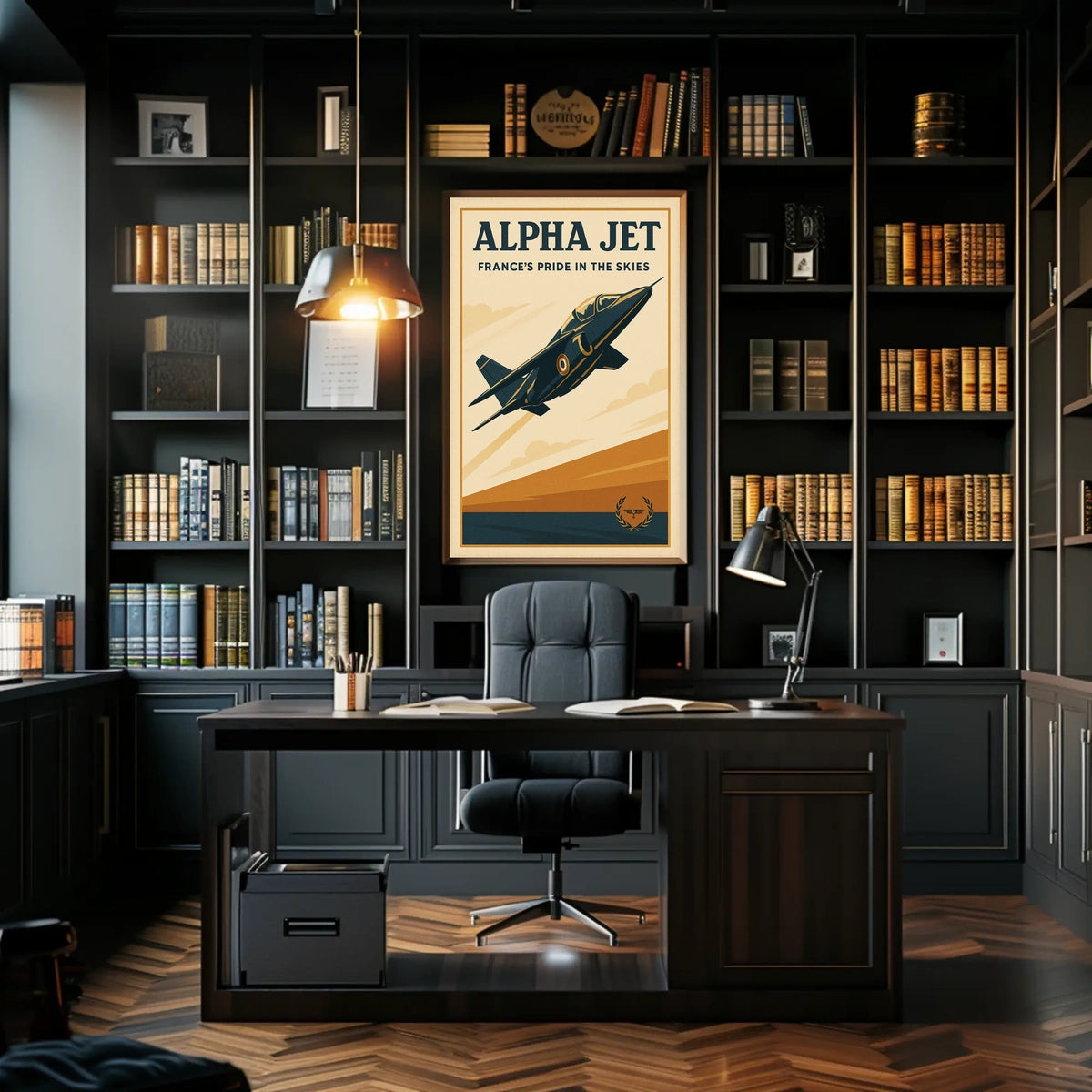 Alpha Jet Frances Pride in the Skies Poster