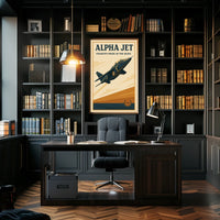 Alpha Jet Frances Pride in the Skies Poster