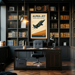 Alpha Jet Frances Pride in the Skies Poster