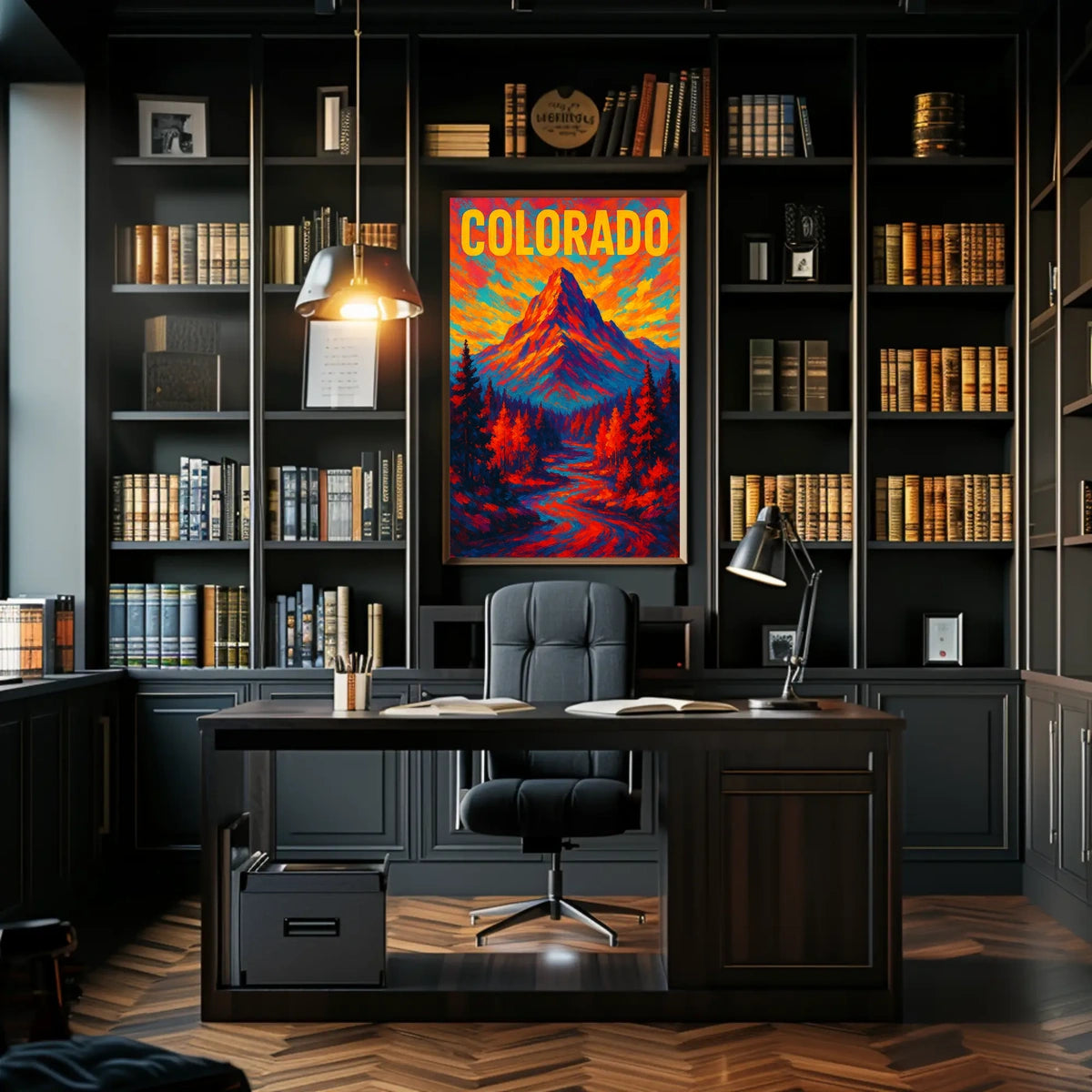 Vibrant Colorado Landscape Poster