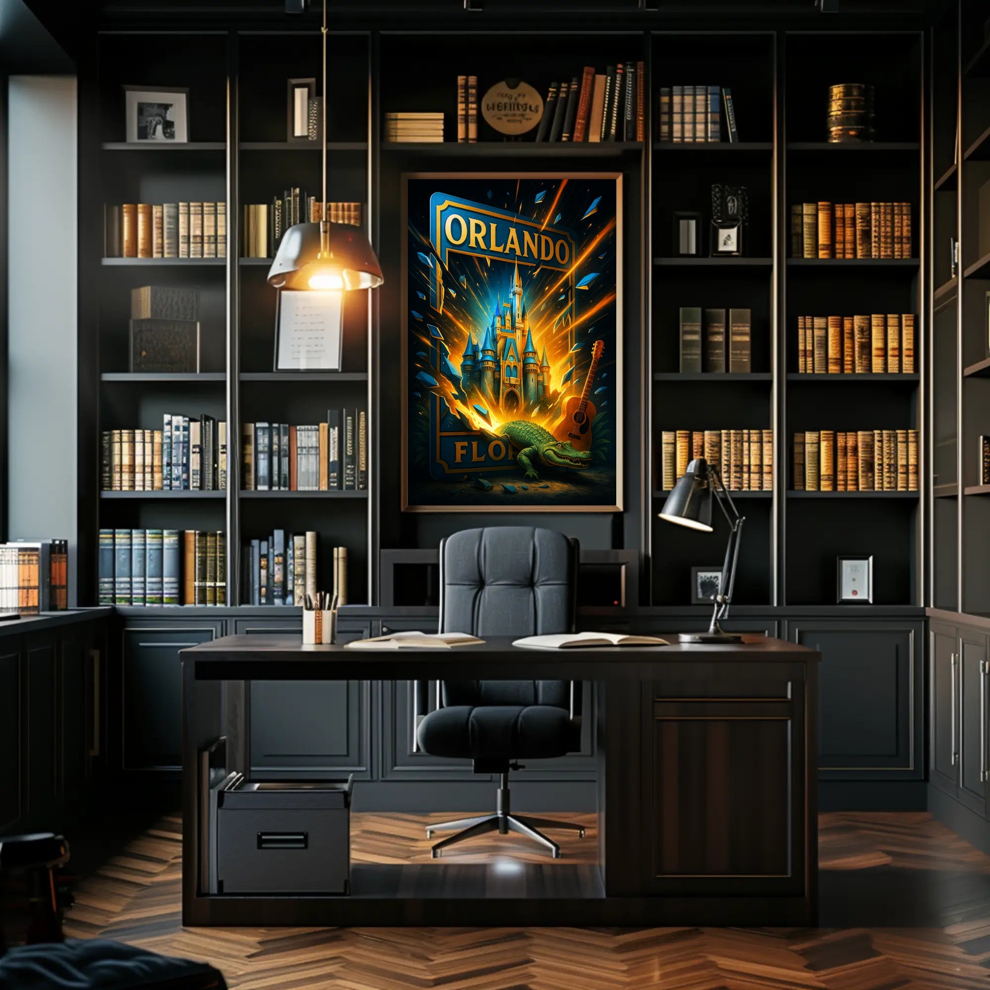 Orlando Fantasy Explosion Poster PosterGoat