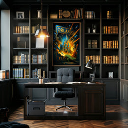 Orlando Fantasy Explosion Poster PosterGoat