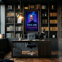 Steve Jobs Visionary Quote Motivational or Quote Poster