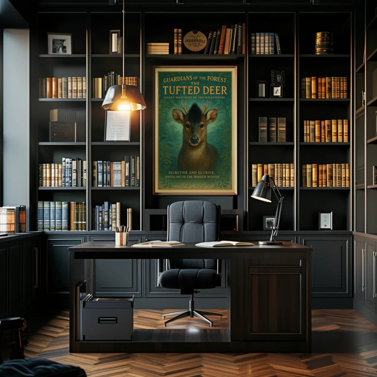 Guardians of the Forest The Tufted Deer Poster