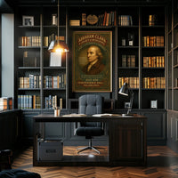 Revolutionary Patriot at Independence Hall Historical or Presidential Poster
